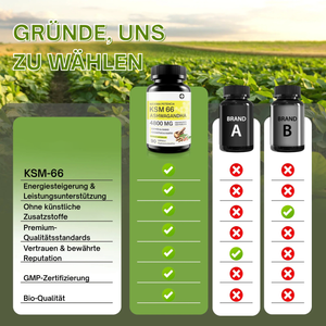 Ashwagandha KSM-66 unterschied